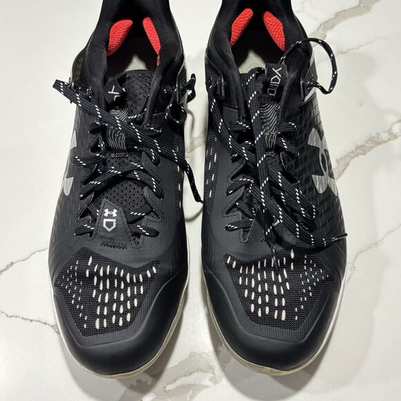 Under Armour Men’s Yard Low MT TPU Baseball Cleats Black Lace Up Size 13 - Picture 3 of 15